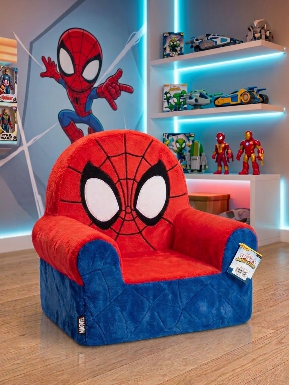 Marvel Spider-Man Plush Kids Armchair